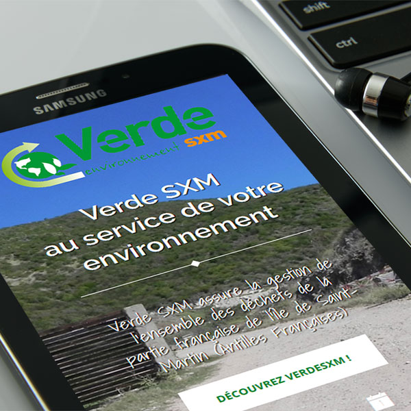 VERDE SXM Website - Waster management Saint-Martin